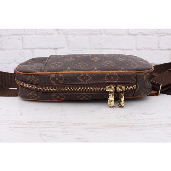 Louis Vuitton Pochette Gange Monogram Bumbag Belt Waist Crossbody Pouch A4233 - Picture 6 of 10